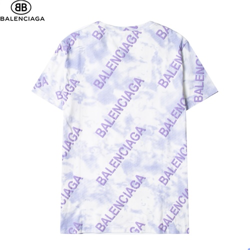 Replica Balenciaga T-Shirts Short Sleeved For Men #876270 $32.00 USD for Wholesale