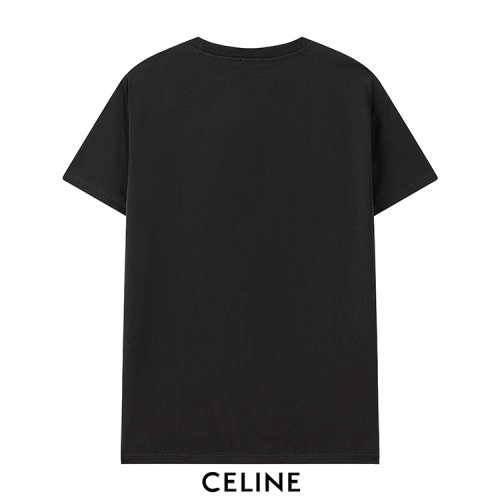 Replica Celine T-Shirts Short Sleeved For Men #876274 $29.00 USD for Wholesale