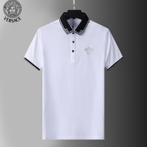 Replica Versace Tracksuits Short Sleeved For Men #876302 $64.00 USD for Wholesale