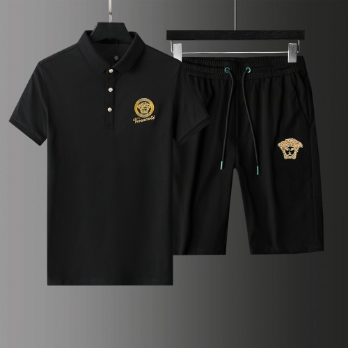 Versace Tracksuits Short Sleeved For Men #876306 $64.00 USD, Wholesale Replica Versace Tracksuits