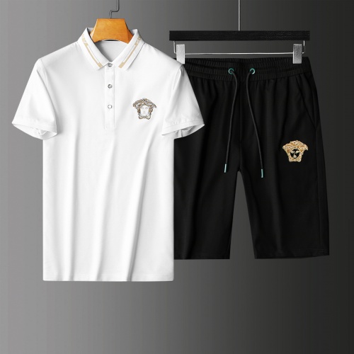 Versace Tracksuits Short Sleeved For Men #876310 $64.00 USD, Wholesale Replica Versace Tracksuits