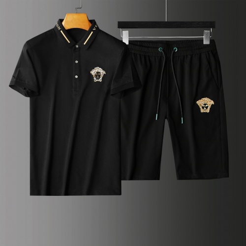 Versace Tracksuits Short Sleeved For Men #876311 $64.00 USD, Wholesale Replica Versace Tracksuits