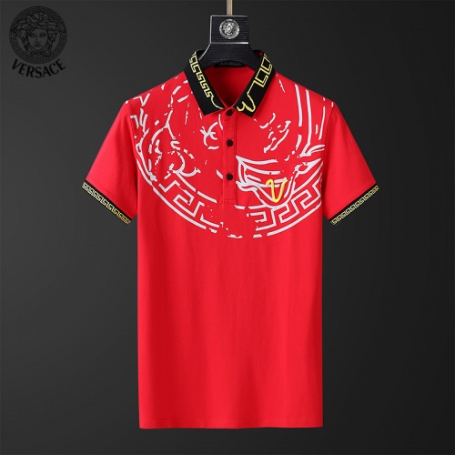 Replica Versace Tracksuits Short Sleeved For Men #876317 $64.00 USD for Wholesale