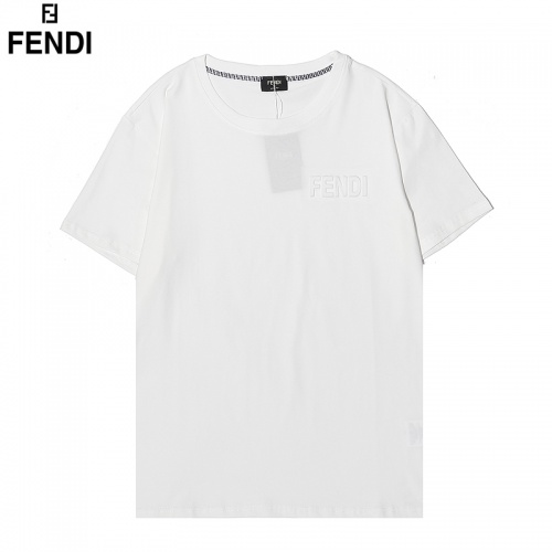 Fendi T-Shirts Short Sleeved For Men #876321 $27.00 USD, Wholesale Replica Fendi T-Shirts
