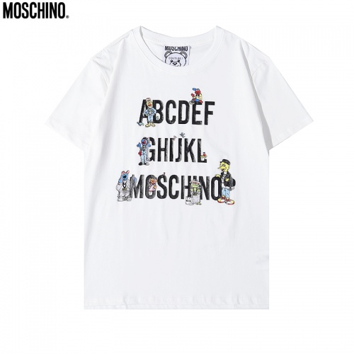 Moschino T-Shirts Short Sleeved For Men #876352 $27.00 USD, Wholesale Replica Moschino T-Shirts