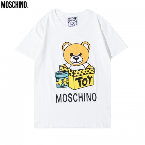 Moschino T-Shirts Short Sleeved For Men #876355 $27.00 USD, Wholesale Replica Moschino T-Shirts