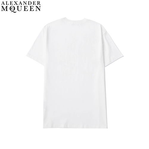 Replica Alexander McQueen T-shirts Short Sleeved For Men #876364 $29.00 USD for Wholesale