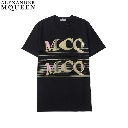 Alexander McQueen T-shirts Short Sleeved For Men #876365 $29.00 USD, Wholesale Replica Alexander McQueen T-shirts