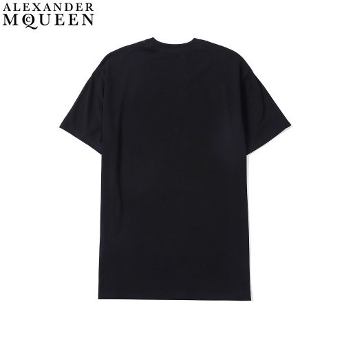 Replica Alexander McQueen T-shirts Short Sleeved For Men #876365 $29.00 USD for Wholesale