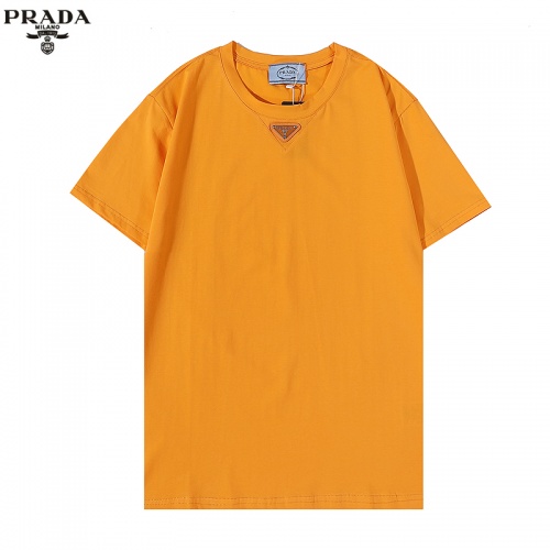 Replica Prada T-Shirts Short Sleeved For Men #876373 $29.00 USD for Wholesale