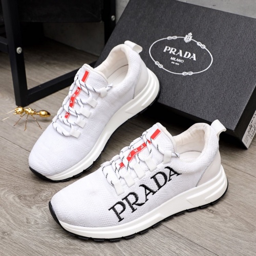 Replica Prada Casual Shoes For Men #876386 $72.00 USD for Wholesale
