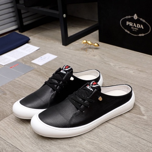 Replica Prada Casual Shoes For Men #876389 $72.00 USD for Wholesale