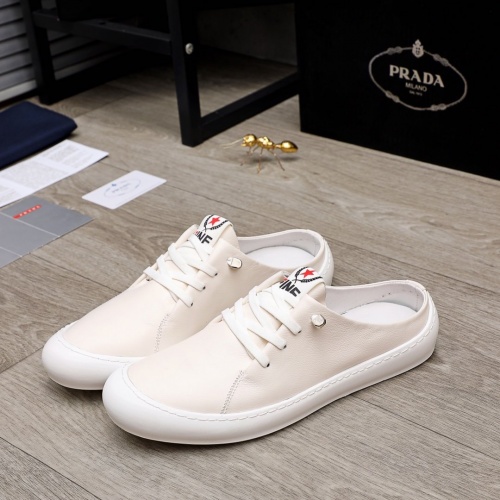 Replica Prada Casual Shoes For Men #876390 $72.00 USD for Wholesale
