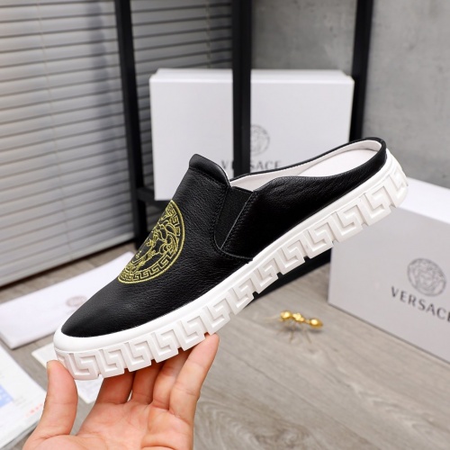 Replica Versace Casual Shoes For Men #876391 $72.00 USD for Wholesale