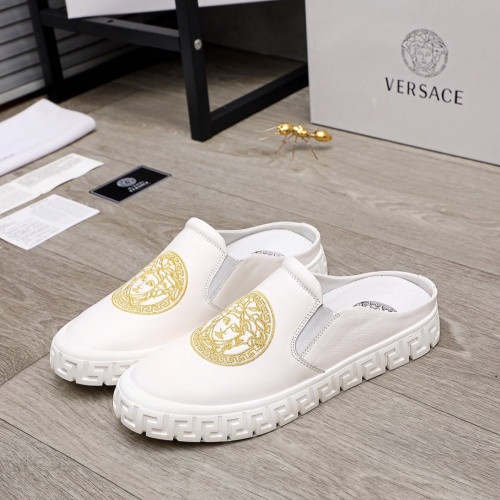 Replica Versace Casual Shoes For Men #876392 $72.00 USD for Wholesale