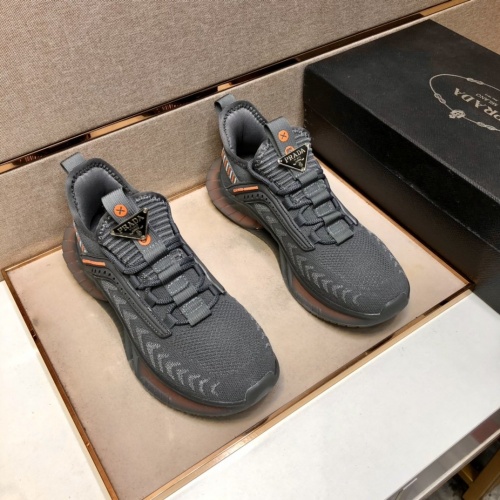 Replica Prada Casual Shoes For Men #876770 $76.00 USD for Wholesale