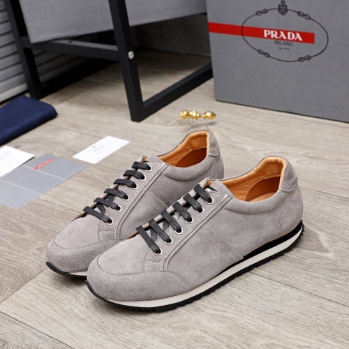 Replica Prada Casual Shoes For Men #876843 $98.00 USD for Wholesale