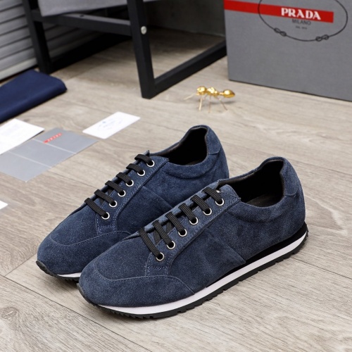 Replica Prada Casual Shoes For Men #876846 $98.00 USD for Wholesale