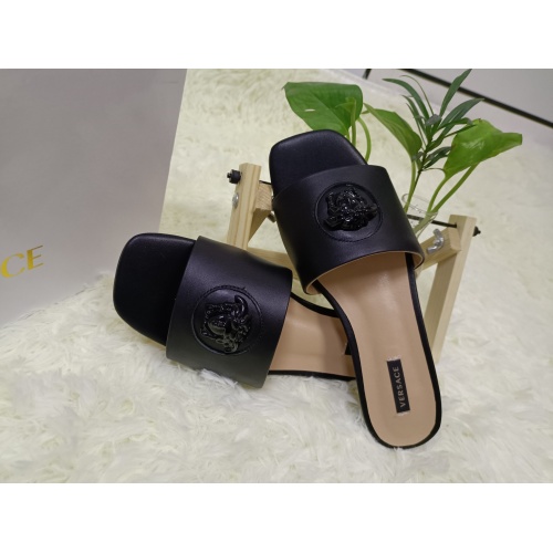 Replica Versace Slippers For Women #876966 $65.00 USD for Wholesale
