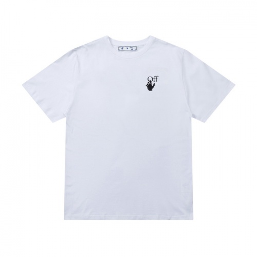 Replica Off-White T-Shirts Short Sleeved For Men #877208 $27.00 USD for Wholesale