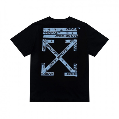 Off-White T-Shirts Short Sleeved For Men #877209 $27.00 USD, Wholesale Replica Off-White T-Shirts
