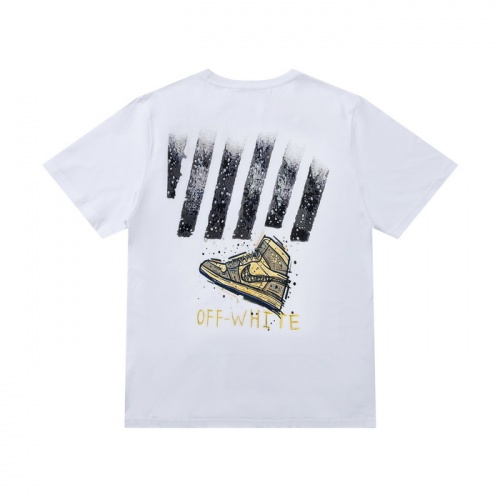 Off-White T-Shirts Short Sleeved For Men #877213 $29.00 USD, Wholesale Replica Off-White T-Shirts