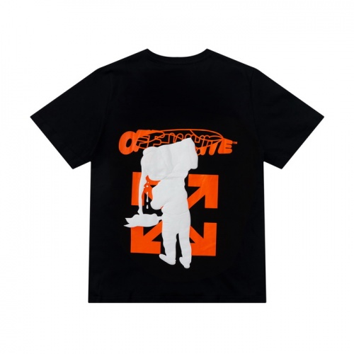 Off-White T-Shirts Short Sleeved For Men #877215 $29.00 USD, Wholesale Replica Off-White T-Shirts