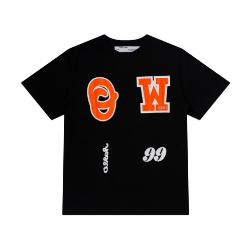 Replica Off-White T-Shirts Short Sleeved For Men #877215 $29.00 USD for Wholesale