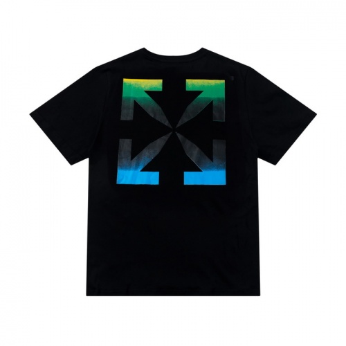 Off-White T-Shirts Short Sleeved For Men #877216 $27.00 USD, Wholesale Replica Off-White T-Shirts