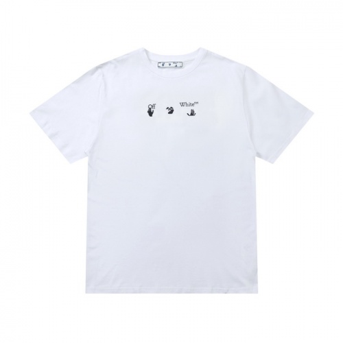 Replica Off-White T-Shirts Short Sleeved For Men #877218 $27.00 USD for Wholesale