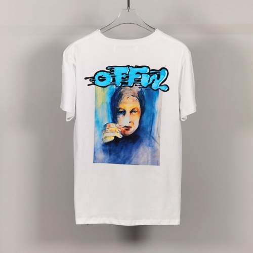 Off-White T-Shirts Short Sleeved For Men #877230 $29.00 USD, Wholesale Replica Off-White T-Shirts