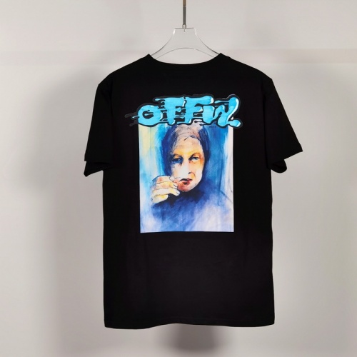 Off-White T-Shirts Short Sleeved For Men #877231 $29.00 USD, Wholesale Replica Off-White T-Shirts