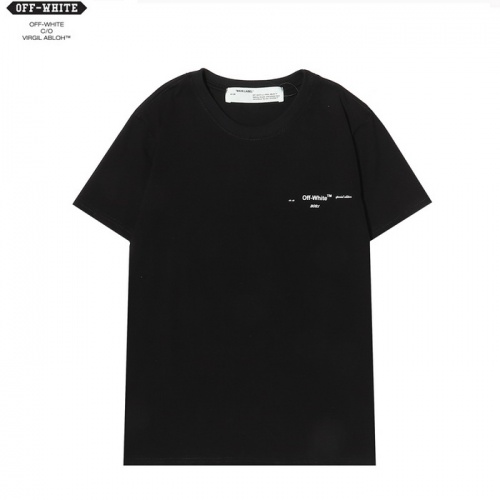 Replica Off-White T-Shirts Short Sleeved For Men #877232 $27.00 USD for Wholesale