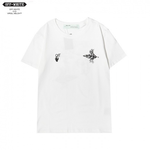 Replica Off-White T-Shirts Short Sleeved For Men #877233 $25.00 USD for Wholesale
