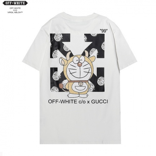 Off-White T-Shirts Short Sleeved For Men #877237 $27.00 USD, Wholesale Replica Off-White T-Shirts