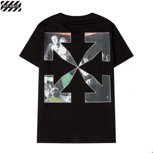 Off-White T-Shirts Short Sleeved For Men #877241 $29.00 USD, Wholesale Replica Off-White T-Shirts