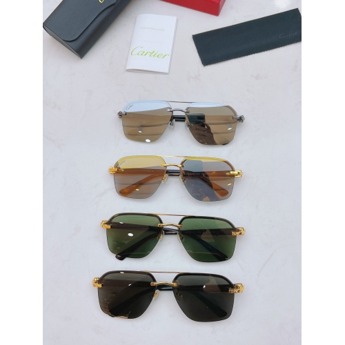 Replica Cartier AAA Quality Sunglasses #877269 $56.00 USD for Wholesale