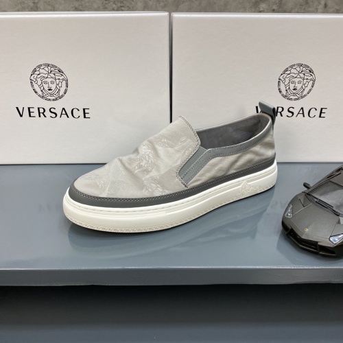 Replica Versace Casual Shoes For Men #877447 $80.00 USD for Wholesale