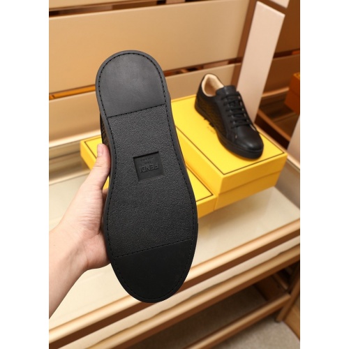 Replica Fendi Casual Shoes For Men #877518 $85.00 USD for Wholesale