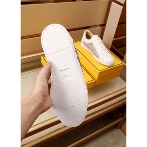 Replica Fendi Casual Shoes For Men #877519 $85.00 USD for Wholesale
