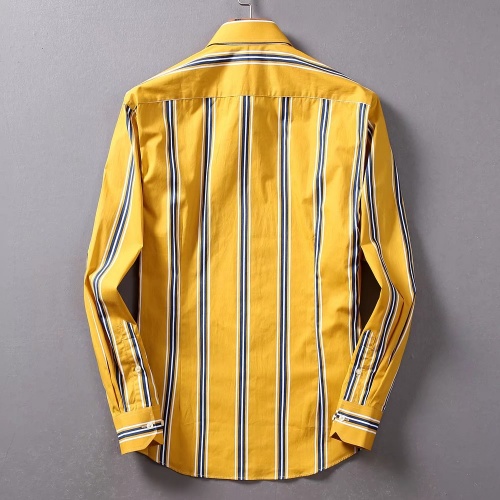 Replica Burberry Shirts Long Sleeved For Men #877562 $38.00 USD for Wholesale