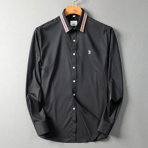 Burberry Shirts Long Sleeved For Men #877565 $40.00 USD, Wholesale Replica Burberry Shirts
