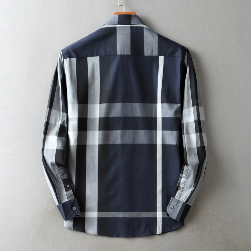 Replica Burberry Shirts Long Sleeved For Men #877586 $38.00 USD for Wholesale