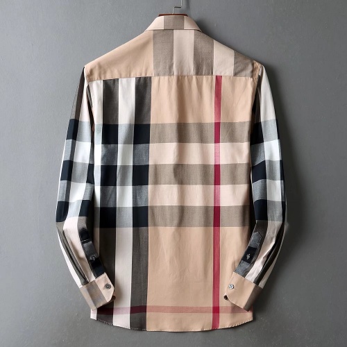 Replica Burberry Shirts Long Sleeved For Men #877619 $38.00 USD for Wholesale