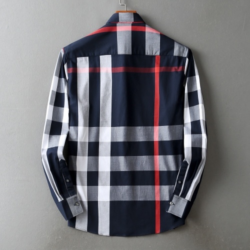 Replica Burberry Shirts Long Sleeved For Men #877644 $39.00 USD for Wholesale