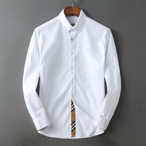 Burberry Shirts Long Sleeved For Men #877662 $39.00 USD, Wholesale Replica Burberry Shirts