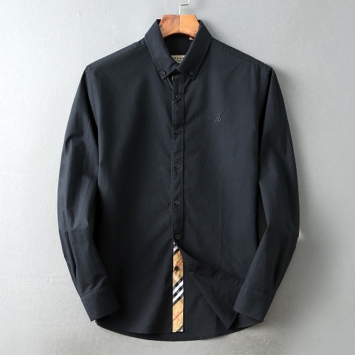 Burberry Shirts Long Sleeved For Men #877663 $39.00 USD, Wholesale Replica Burberry Shirts
