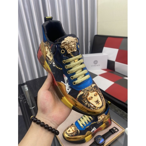 Replica Versace Casual Shoes For Men #877720 $72.00 USD for Wholesale