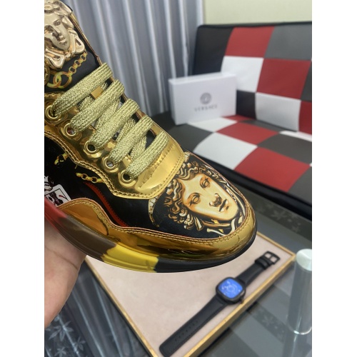 Replica Versace Casual Shoes For Men #877722 $72.00 USD for Wholesale