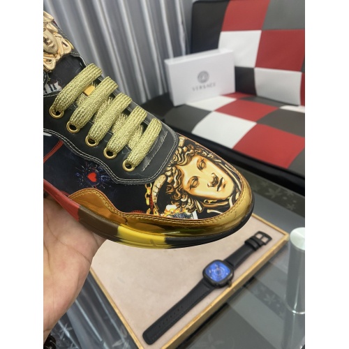 Replica Versace Casual Shoes For Men #877723 $72.00 USD for Wholesale